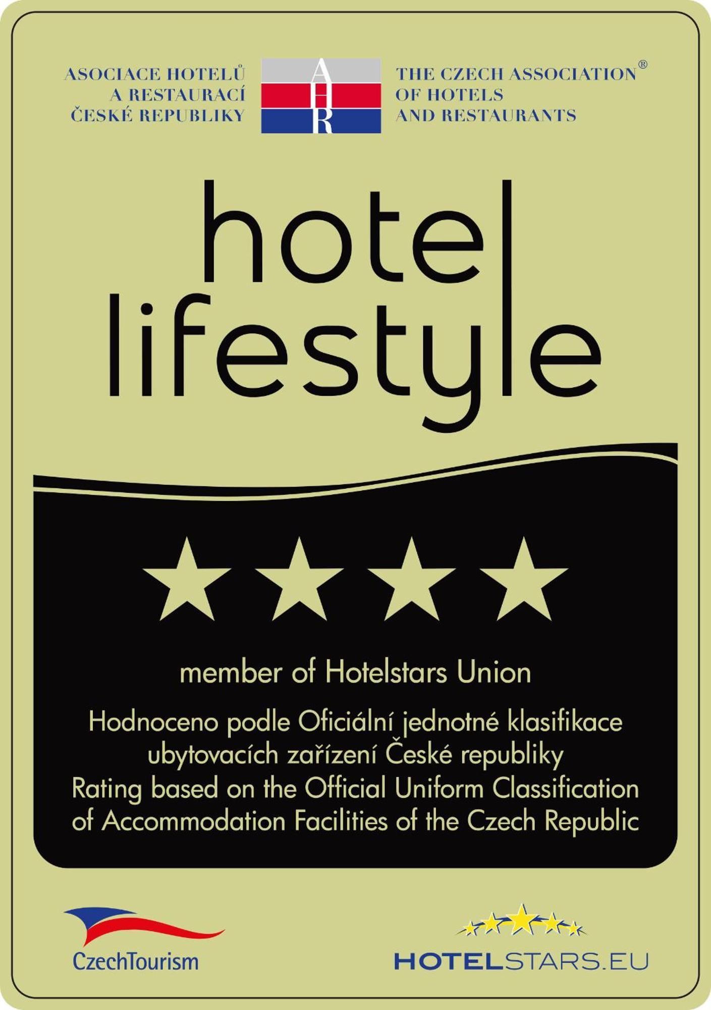 Hotel Lifestyle Prag Exterior foto